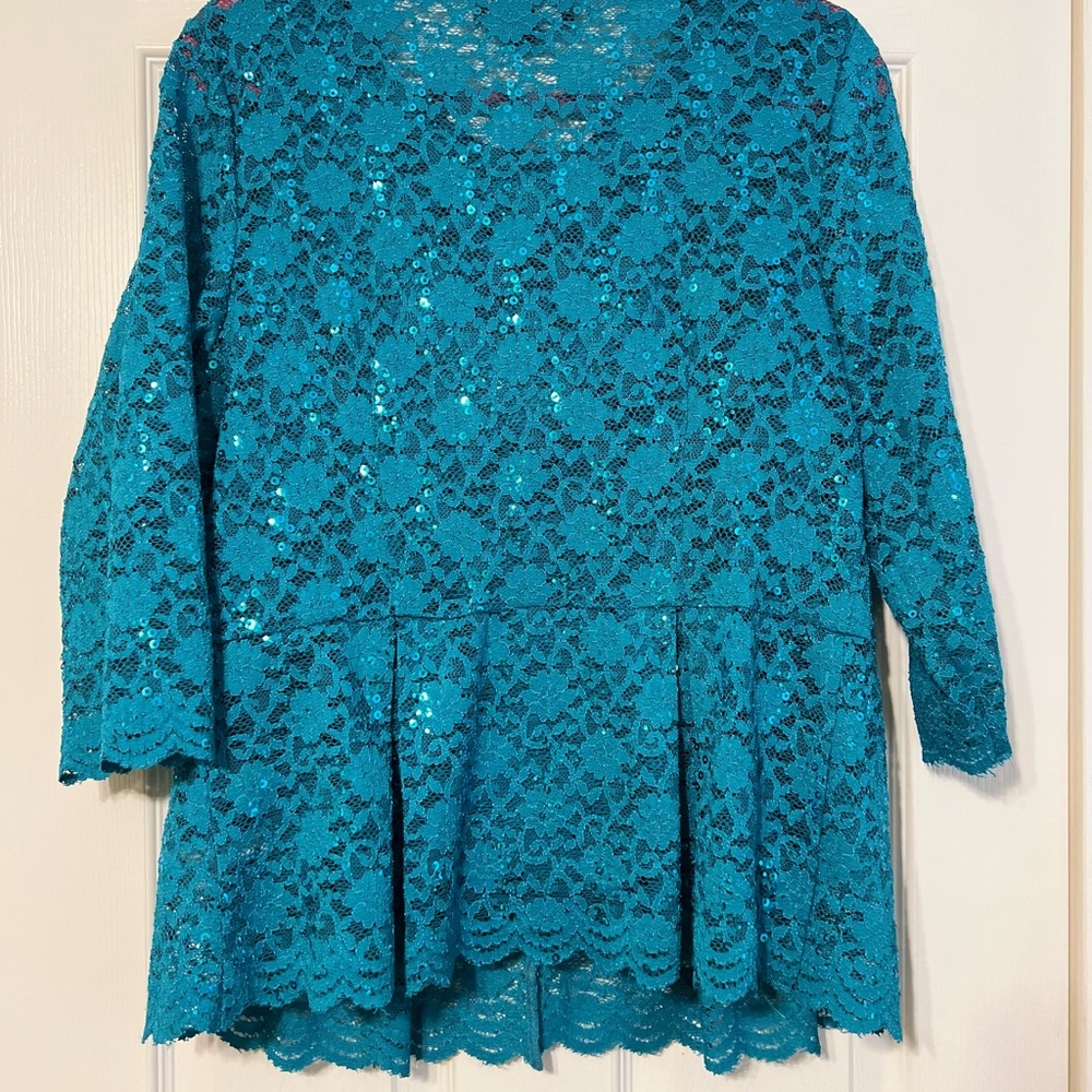 Nwot!! Alex Evening Jacket With Shell - image 3